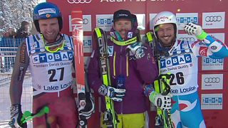 Jansrud clinches World Cup downhill event at Lake Louise