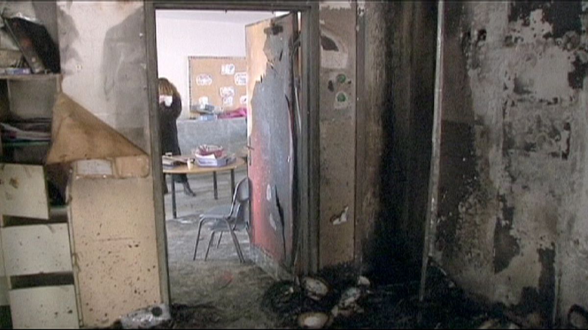 افراد ناشناس مدرسه دو زبانه عربی-عبری را آتش زدند
