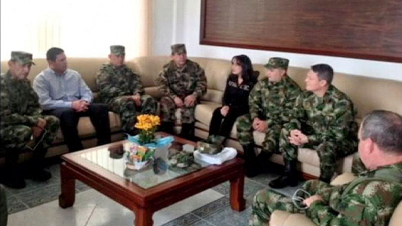 FARC release captured Colombian general and call for a bilateral ceasefire