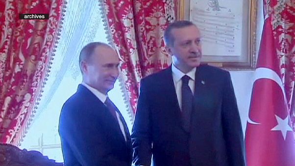 Putin de visita à Turquia Putin de visita à Turquia