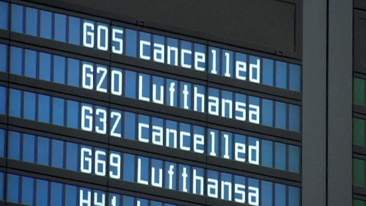 Sciopero piloti Lufthansa: 1350 voli cancellati