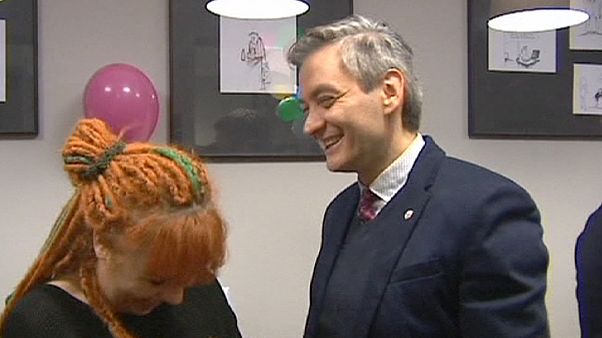Robert Biedron az első meleg polgármester Lengyelországban Robert Biedron az első meleg polgármester Lengyelországban
