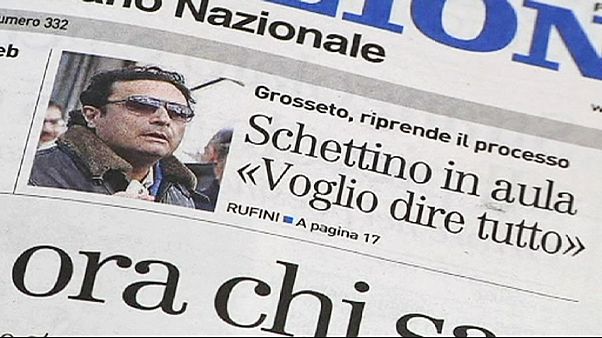 Costa Concordia: Erste Aussage des Kapitäns vor Gericht Costa Concordia: Erste Aussage des Kapitäns vor Gericht