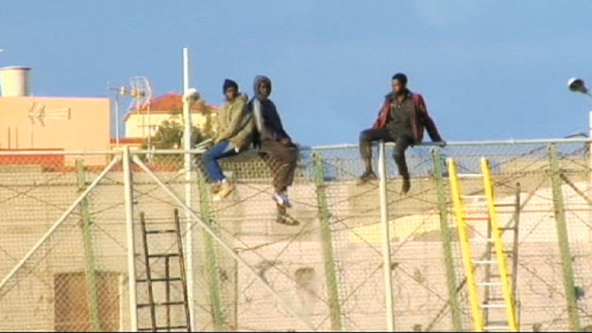 Újabb menekültroham Melilla-nál