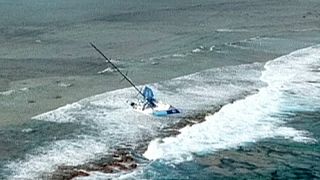 El Vestas Wind se despide de la Volvo Ocean Race sin daños personales