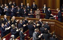 Ukraine parliament approves foreigners as government ministers