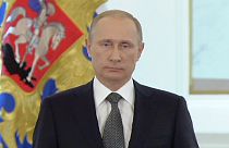 Putin attacks West and claims Russia can withstand any challenge in State of Nation speech