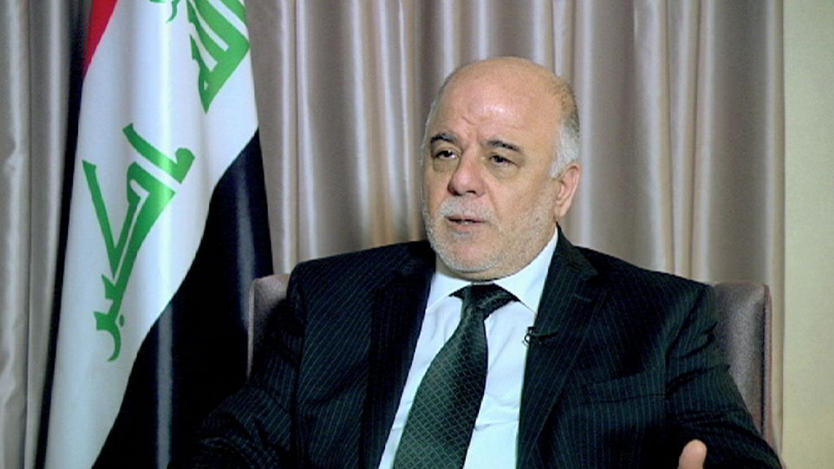مقابلة خاصة بقناة يورونيوز الدولية مع الدكتور حيدر العبادي رئيس مجلس الوزراء العراقي