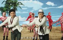 Duo chinês Chopstick Brothers à conquista de um lugar ao sol