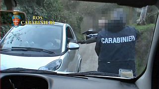 Italy police release video showing arrest of alleged 'Mafia Capitale' boss