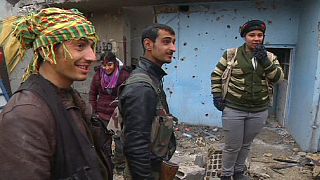 Kurdish fighters vow to go on fighting as long as the ISIL threat remains.