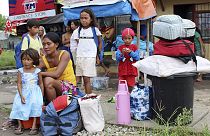 وحشت مردم فیلیپین از طوفان قریب الوقوع