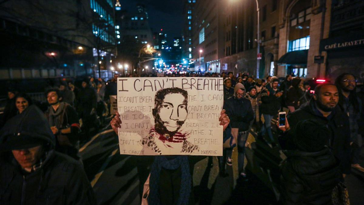 احتجاجات في نيويورك  ضد عنف الشرطة