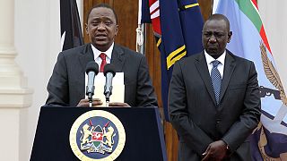 Kenyan president Kenyatta "excited" to hear crimes against humanity charges dropped