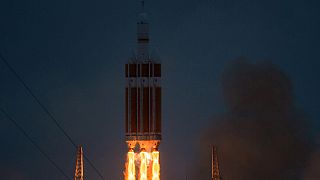 NASA's Orion spacecraft soars into space