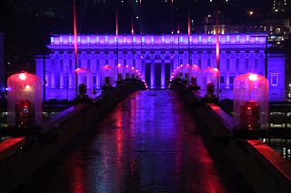 Virgin Mary meets laser tech in Lyon Festival of Lights