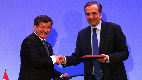 Grecia y Turquía mantienen sus diferencias pero prometen seguir trabajando para solventarlas Grecia y Turquía mantienen sus diferencias pero prometen seguir trabajando para solventarlas