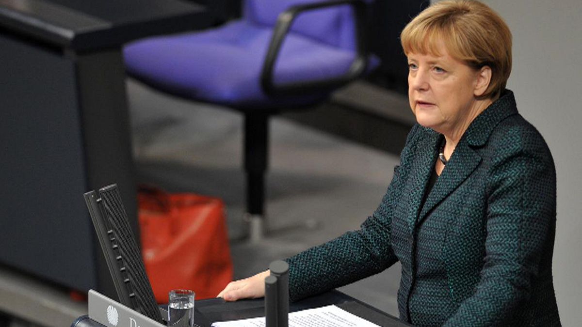 Merkel slams Russia for "standing in the way" of Eastern Europe