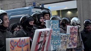 Ιταλία: Συμπλοκές μεταξύ διαδηλωτών και αστυνομικών στη Σκάλα του Μιλάνου