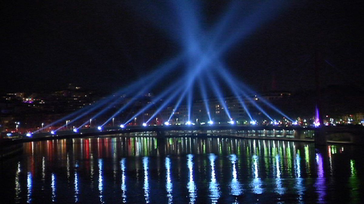 Light Festival illuminates French city of Lyon