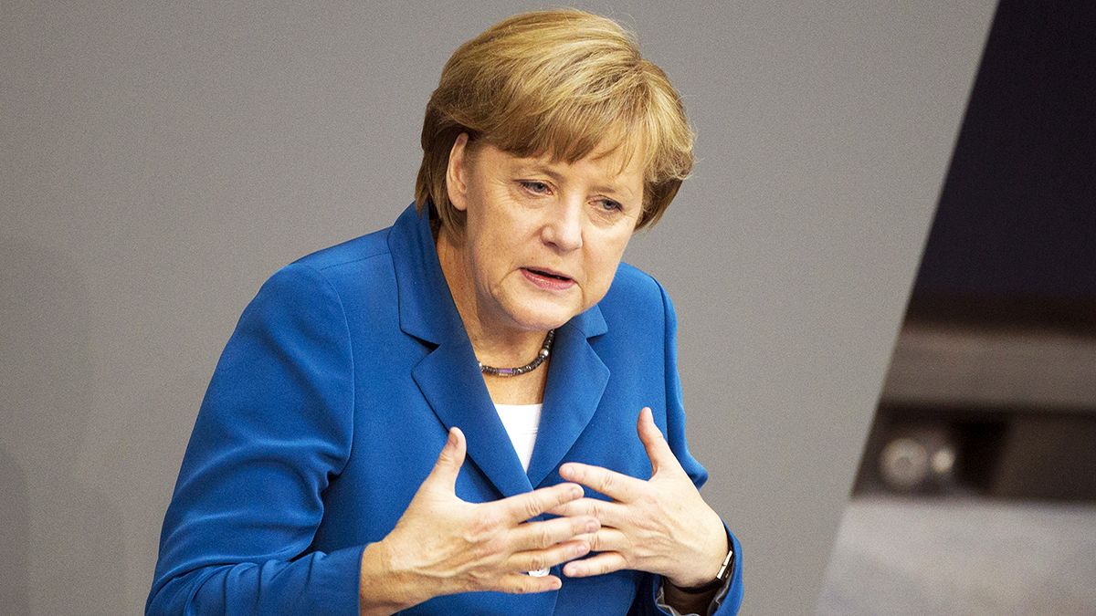 Merkel erneut zur CDU-Parteichefin gewählt