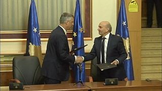 Coalition deal ends stalemate in Kosovo