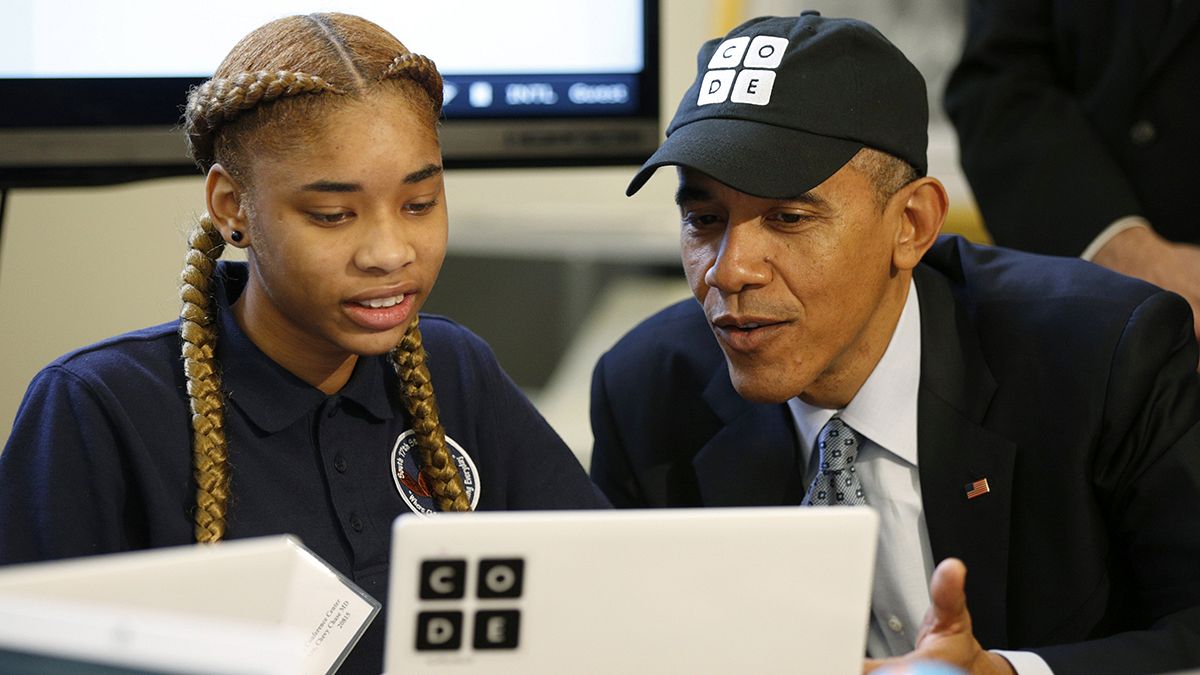 Barack Obama, premier président à écrire un programme… informatique