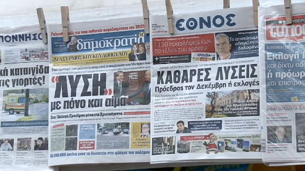 Yunanistan'da seçimlerin öne alınması siyasi belirsizliği artırdı Yunanistan'da seçimlerin öne alınması siyasi belirsizliği artırdı