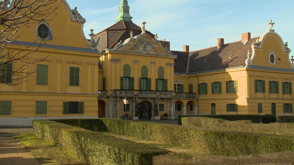 Natale al Castello di Nagytétény, Ungheria.