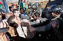 Palestinian minister dies at West Bank protest
