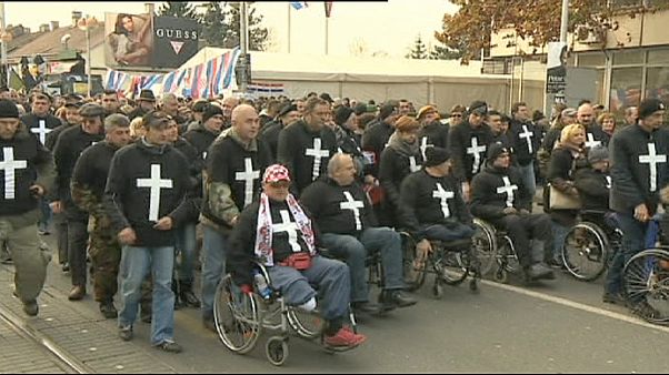 Crozia: protesta dei reduci, centocinquanta suicidi all'anno Crozia: protesta dei reduci, centocinquanta suicidi all'anno