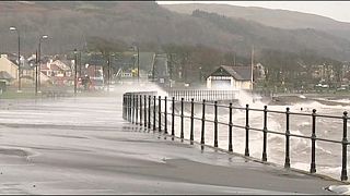 'Weather bomb' causes blackouts and transport disruptions in UK