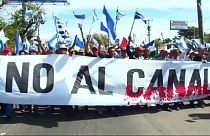 Mobilisation contre le canal du Nicaragua