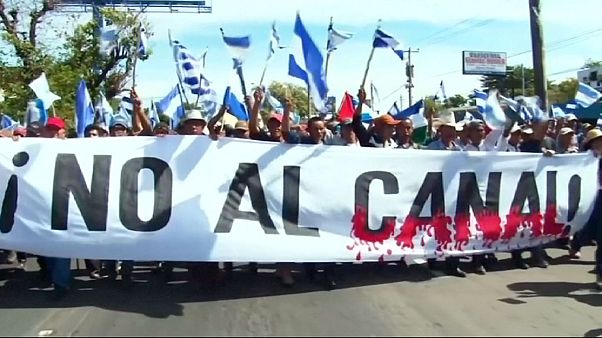 Mobilisation contre le canal du Nicaragua Mobilisation contre le canal du Nicaragua
