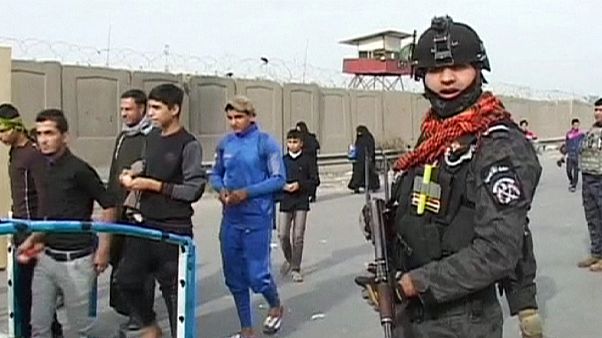 IŞİD'e rağmen Kerbela'ya Şii akını IŞİD'e rağmen Kerbela'ya Şii akını