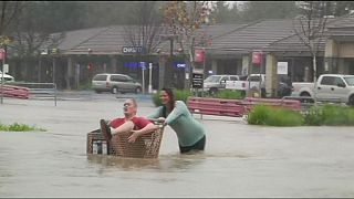 Inundaciones y fuertes vientos en San Francisco