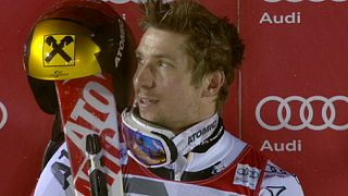Hirscher extends World Cup lead after Sweden giant slalom win