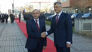 Kosovan Prime Minister Isa Mustafa sworn in as unions threaten strike action