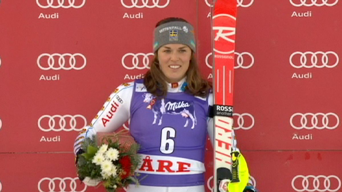 Historic slalom win for Sweden's Pietilae-Holmner