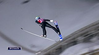 Saut à ski : A. Fannemel s'impose en Russie et prend la tête de la Coupe du monde