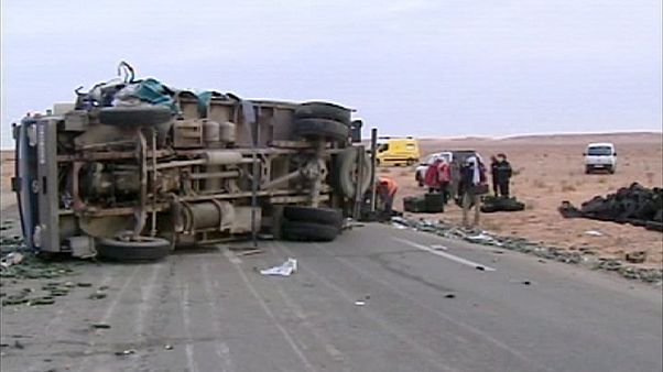Un accidente de autobus en Argelia acaba con la vida de al menos 11 personas Un accidente de autobus en Argelia acaba con la vida de al menos 11 personas