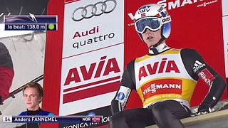 Freund in World Cup ski jump victory