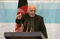 President Ghani fiercely attacks the Taliban and calls their violence "un-Islamic"
