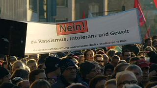 Manifestation contre le racisme à Cologne