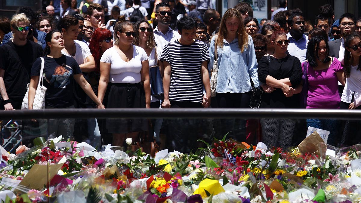 Australia mourns the victims of the Sydney Siege