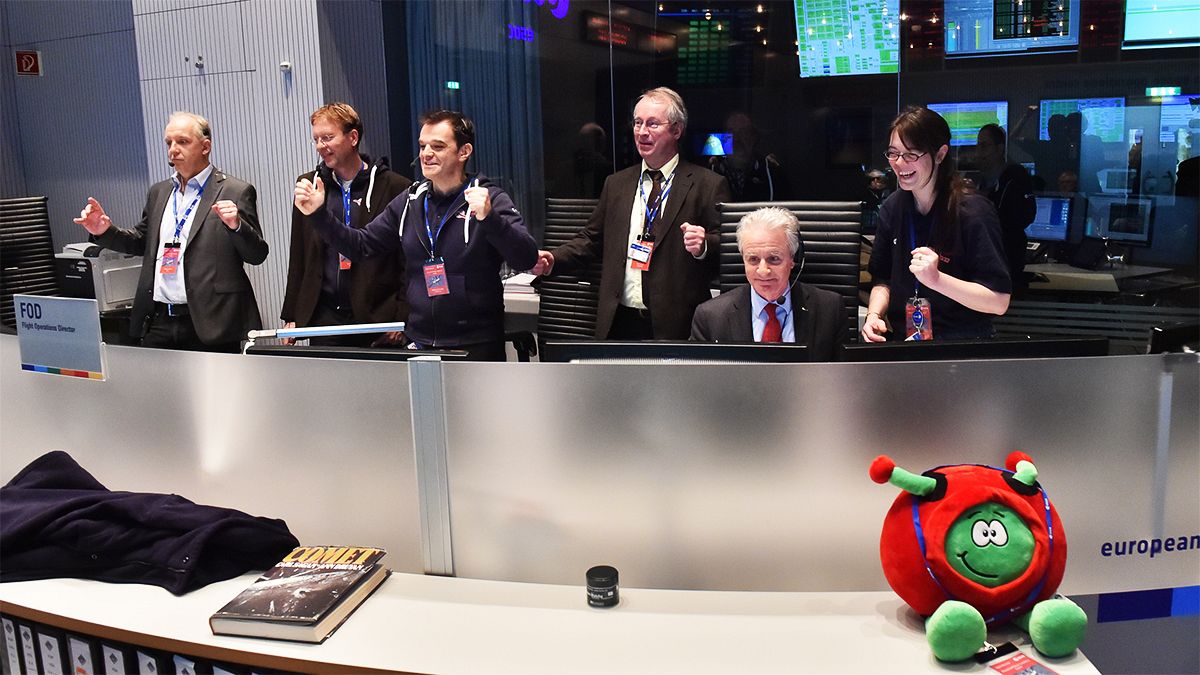 euronews` Persönlichkeit des Jahres: Rosetta-Team