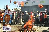 Haiti'de devlet başkanının istifasını isteyen muhalifler eylemlerini sürdürüyor
