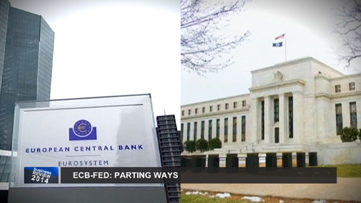 Revista Business del Año 2014: BCE-Fed, dos direcciones diferentes para dos economías que se alejan