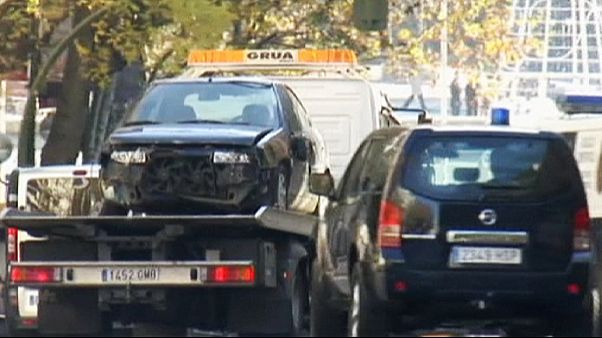 Polícia espanhola descarta terrorismo no ataque à sede do partido de Rajoy Polícia espanhola descarta terrorismo no ataque à sede do partido de Rajoy