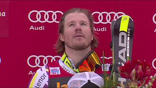 Esqui Alpino: Jansrud triunfa no "Super G" e ultrapassa Hirscher